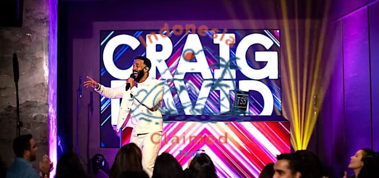Craig David concert in Jakarta